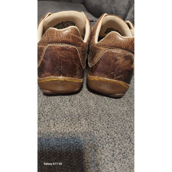 Doc Martens Distressed Brown Oxfords Shoes Mens Size 8 - Picture 4 of 7